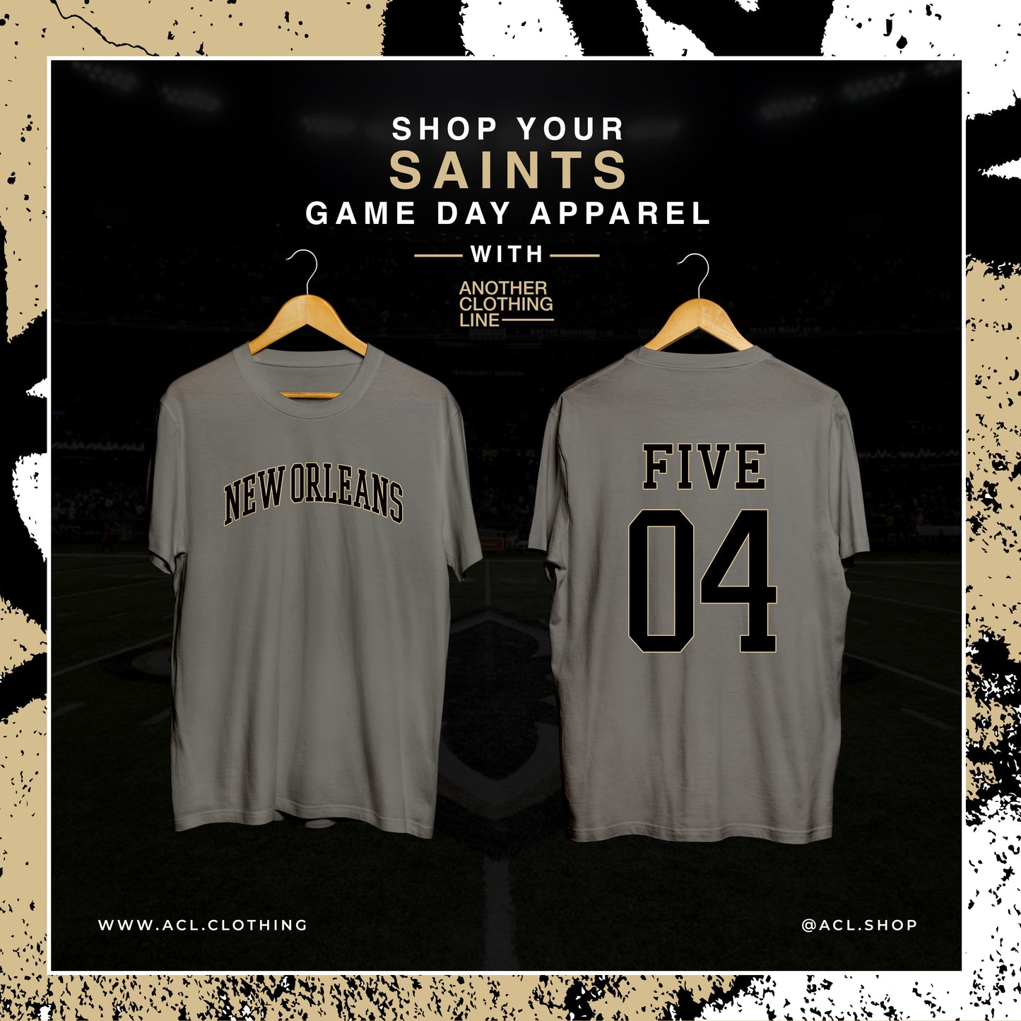 Five 04 Black & Gold